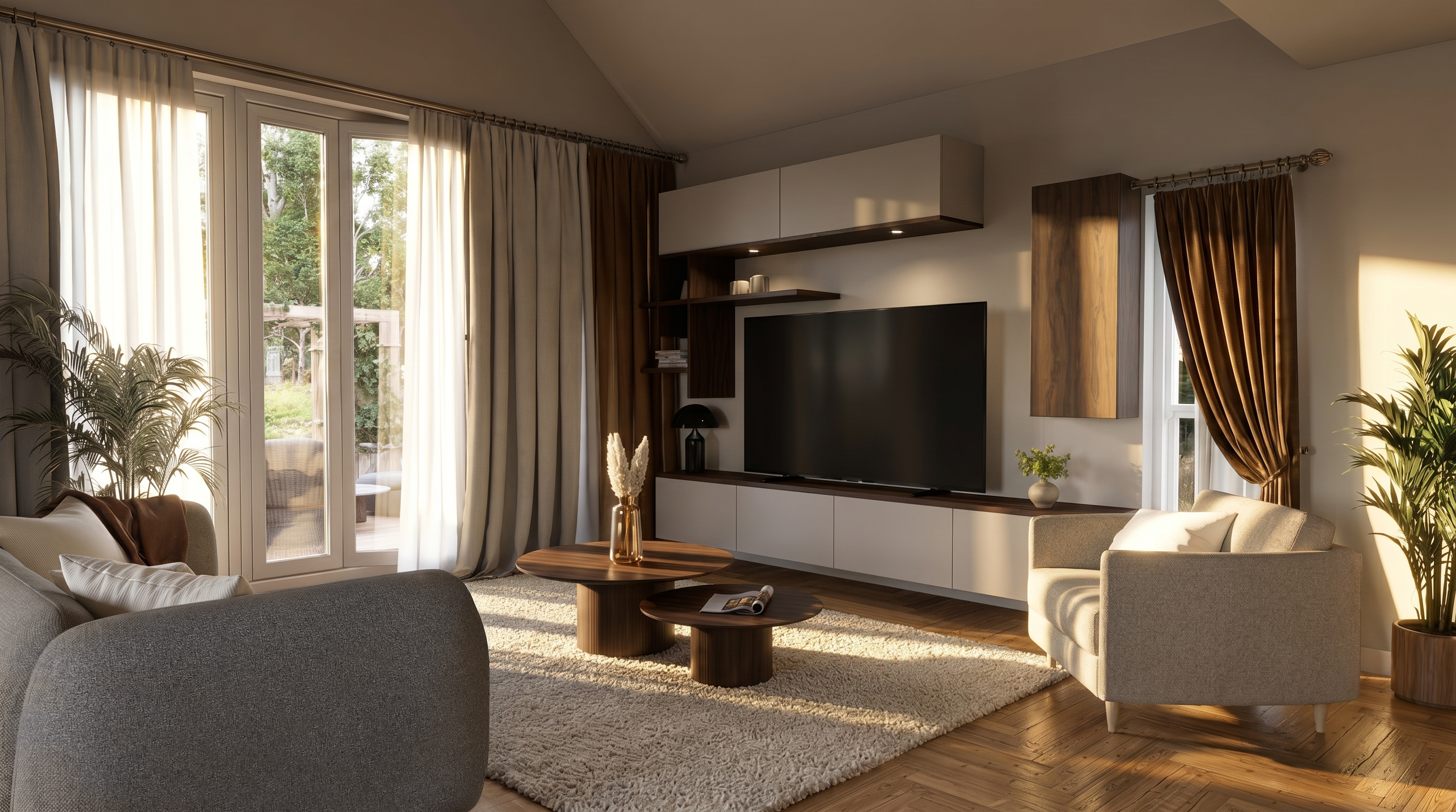 Maison moderne · Intérieur & Extérieur
